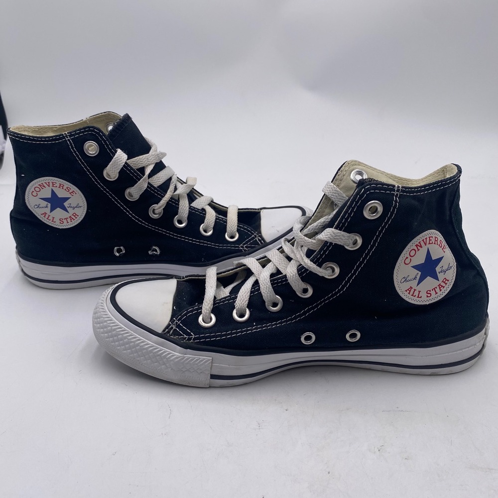 Converse Chuck Taylor All Star High Top Womens 7.5 Mens 5.5 Black Canvas Sneaker